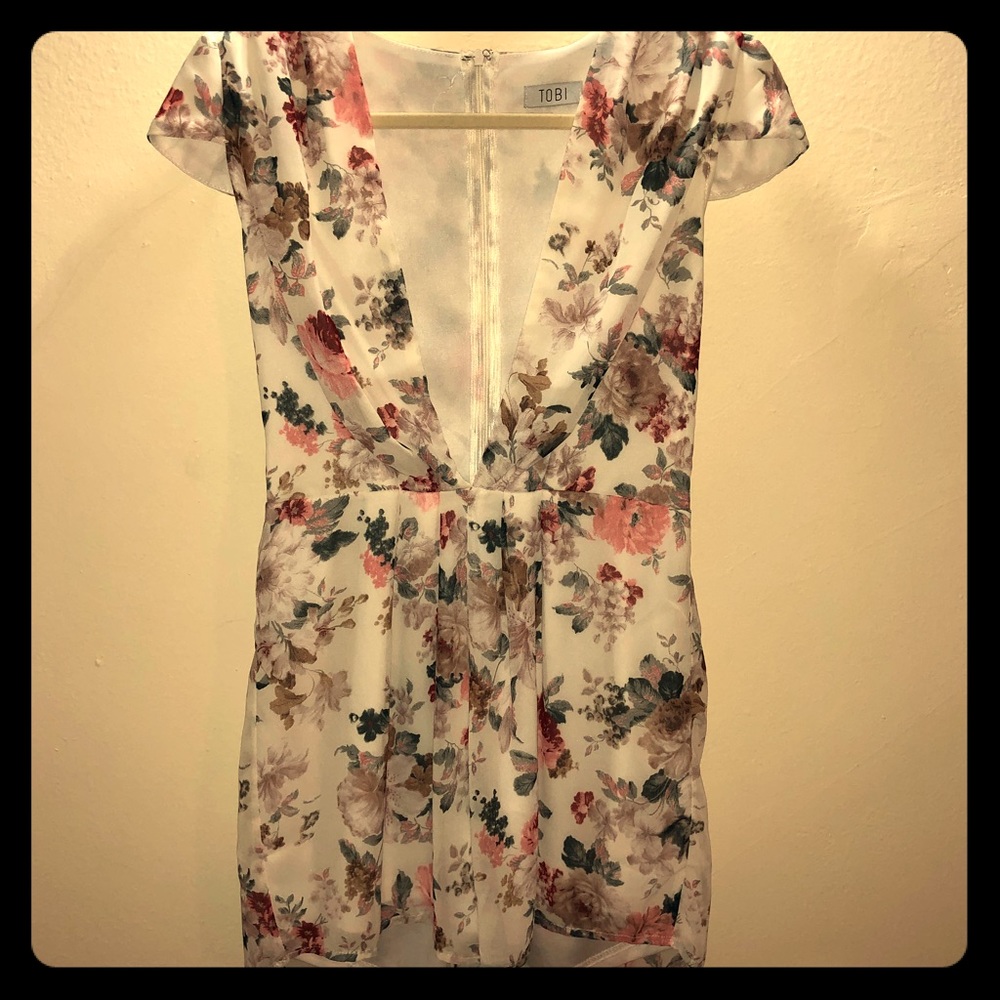 Marquise Modern Romper Ivory / White